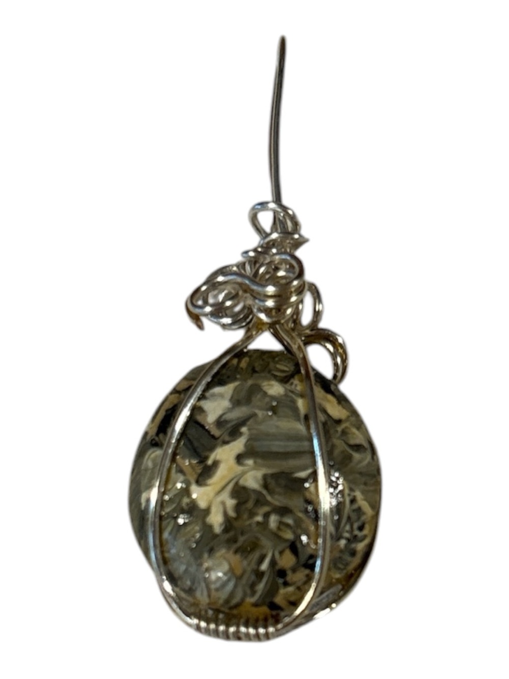 Hand-painted Necklace Pendant